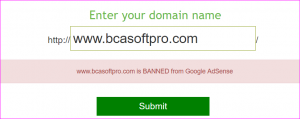 banned website