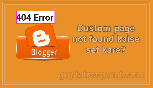 custom page not found