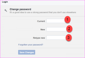 password changement