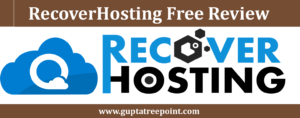 RecoverHosting Free Review