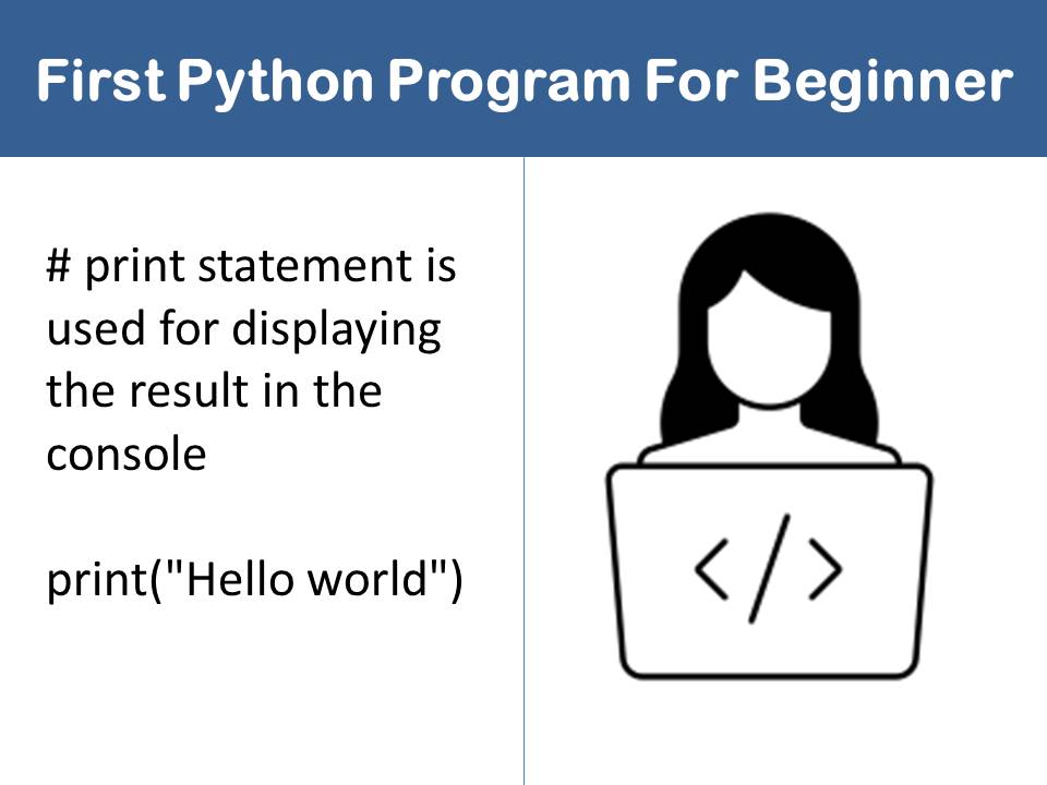 First python program